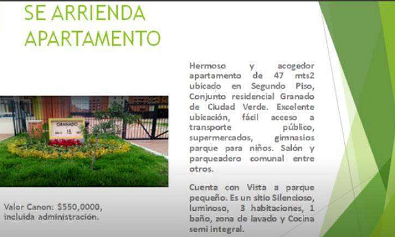 Arriendo Apartamento...