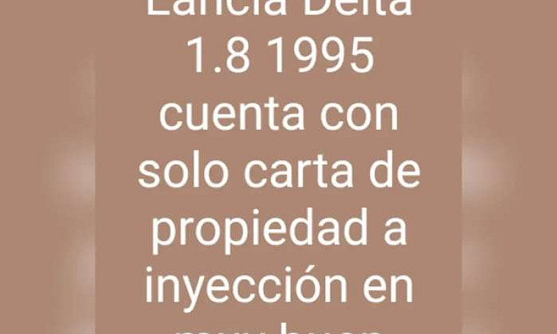 Lancia Delta 1.8...