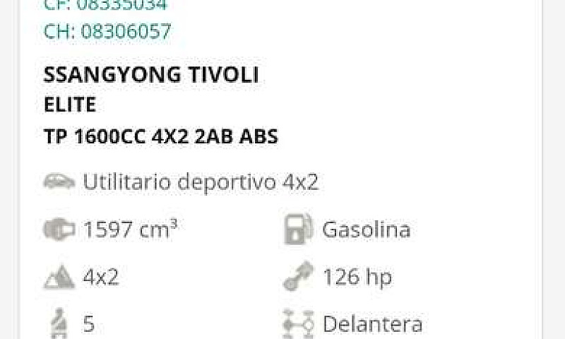 Ssangyong Tivoli En ...