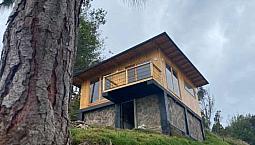 Hermosa Cabaña Tipo Chalet, Para 4 Personas.