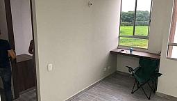 Hermoso Apartamento Totalmente Acabado Con Pisos Ceramicos Y Madera, Cocina Integral Aplios Colsets,