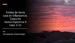 Venta Casa En Villavicencio