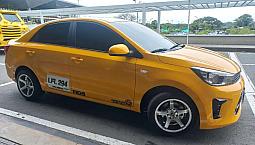 Hermoso Taxi Kia Sephia 2023 Placas De Palmira